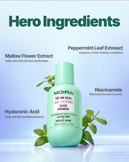 MOIRA 16HR Seal Mattifying Glue Primer