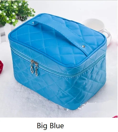 Quilted Cosmetic & Toiletry Bag