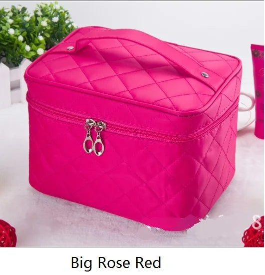Quilted Cosmetic & Toiletry Bag