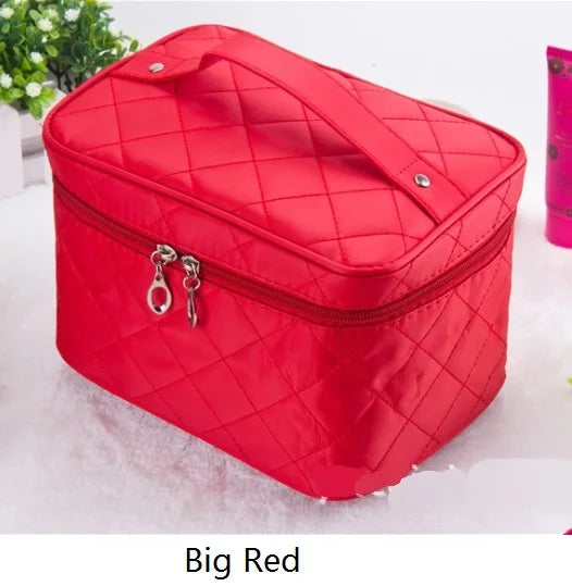 Quilted Cosmetic & Toiletry Bag