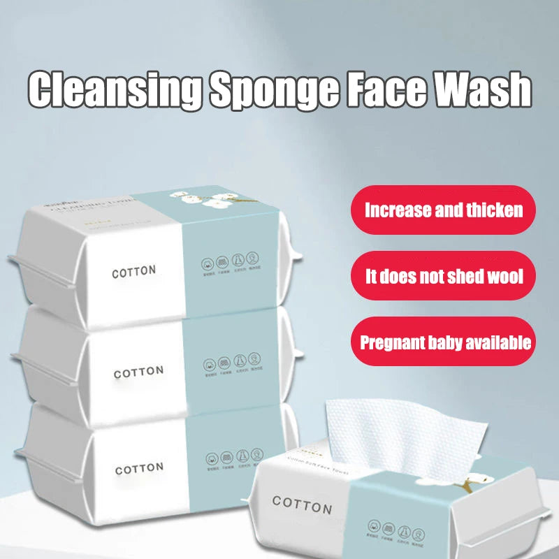 100 PCS Disposable Face Towel
