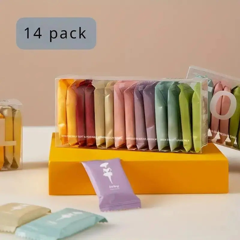 Compressed Cotton Travel Towels