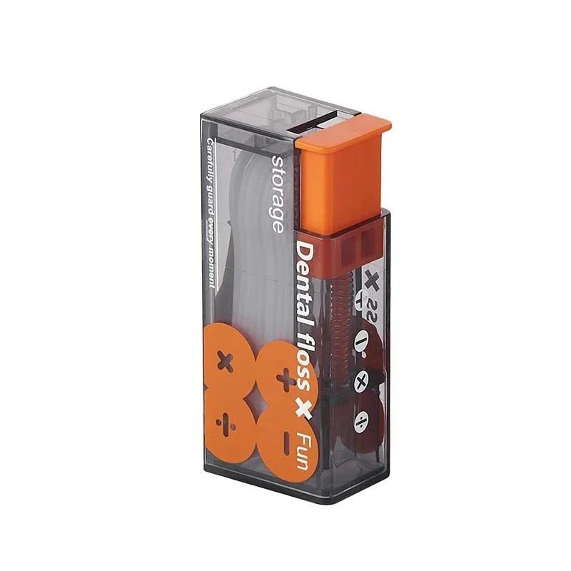 Portable Floss Dispenser (Includes 10Pcs Floss)