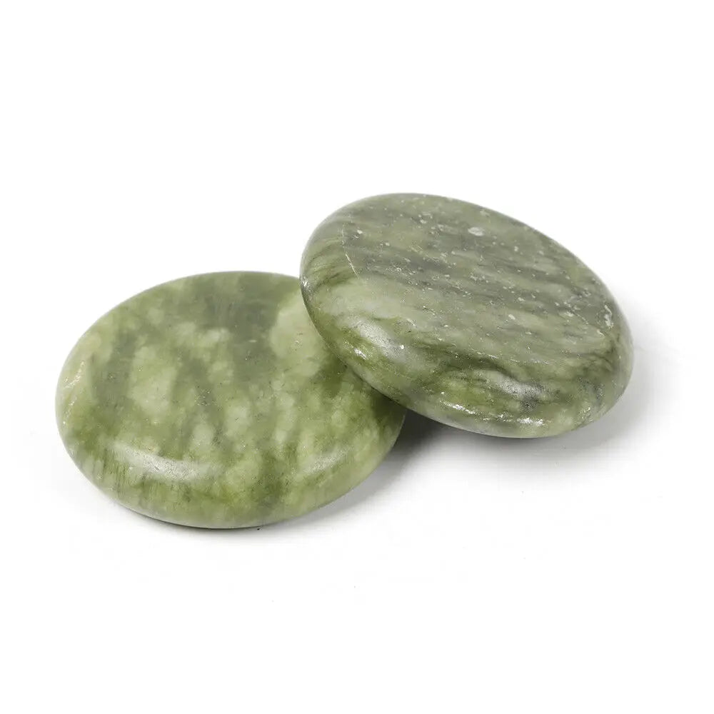 16-Piece Massage Stone Heater Box Set, 4 Sizes of Olivine Stones,