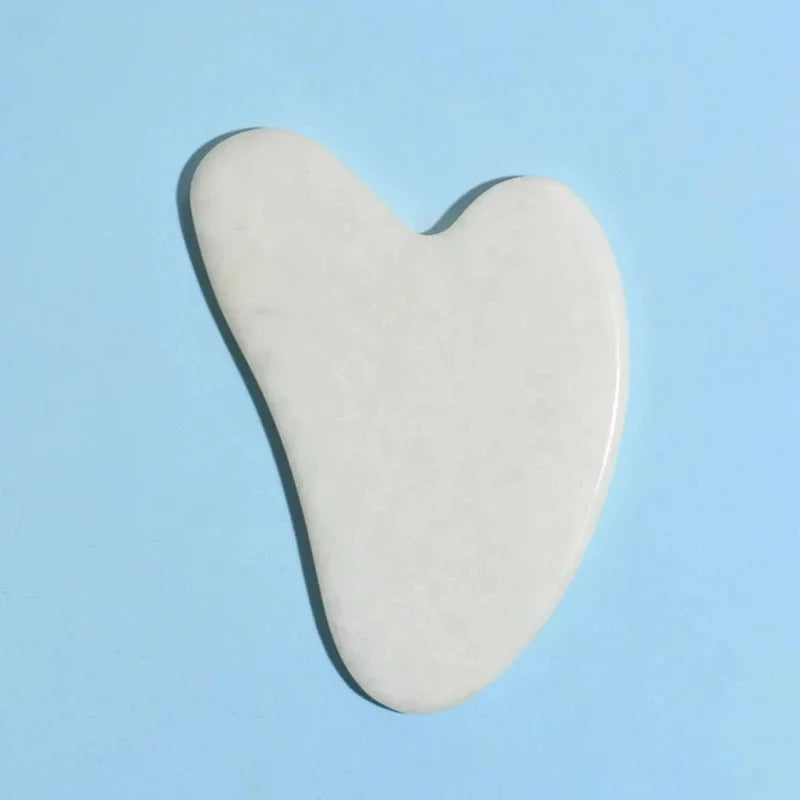 Natural Jade Stone Gua Sha Face & Neck Massager