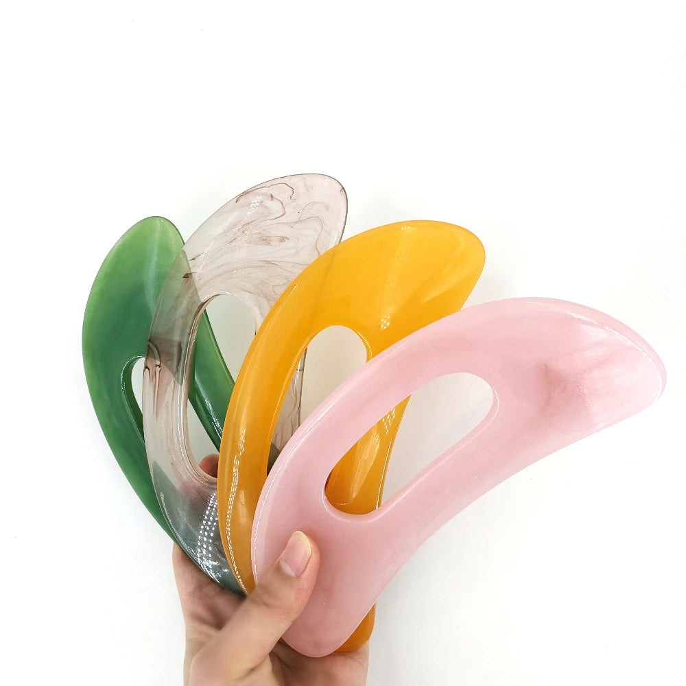 Large Gua Sha Massage Tool with Handle