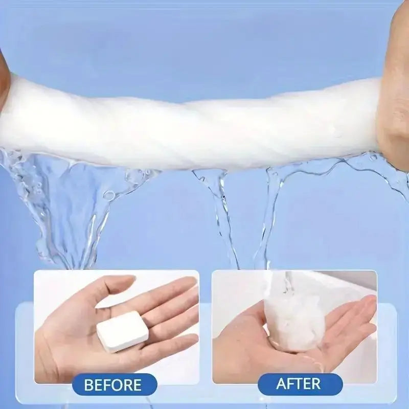 Compressed Cotton Travel Towels