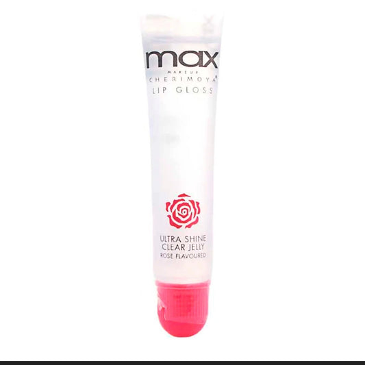 Max Makeup Cherimoya Ultra Shine Clear Jelly Lip Gloss