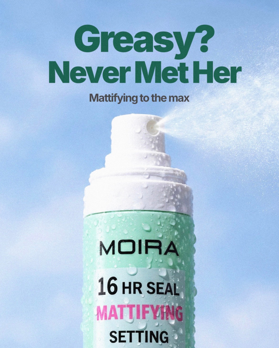 MOIRA 16 HR Seal Mattifying Setting Spray