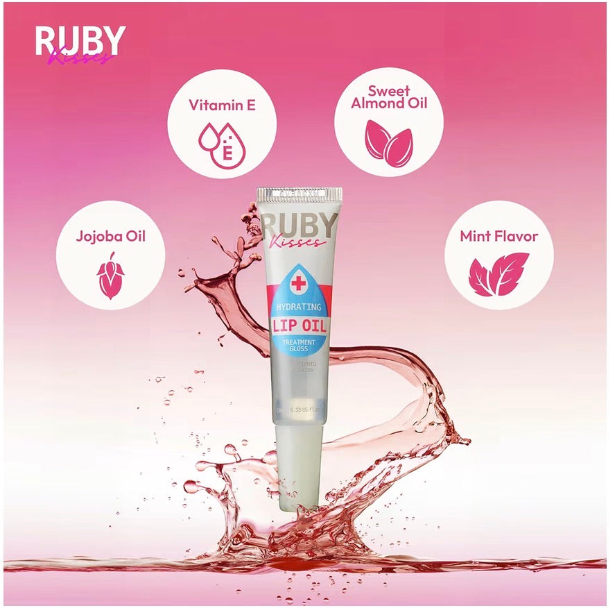 Ruby Kiss Hydrating Lip Oil Treatment