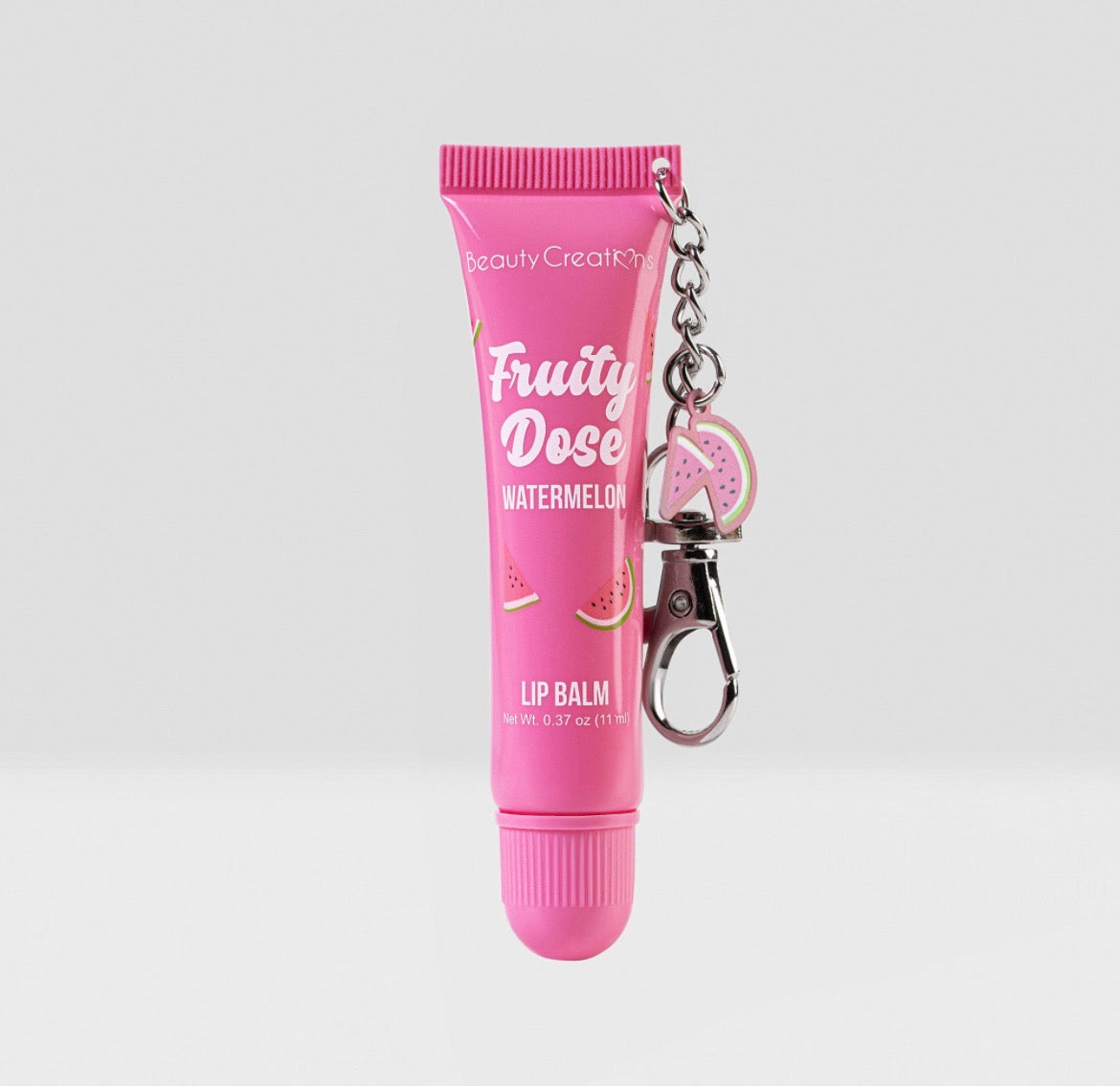 Beauty Creations Fruity Dose Lip Balm Trio w/ Keychain