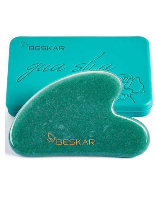 BESKAR Gua Sha Facial Tool w/ Storage Case