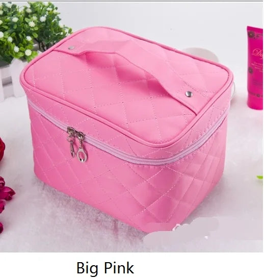 Quilted Cosmetic & Toiletry Bag