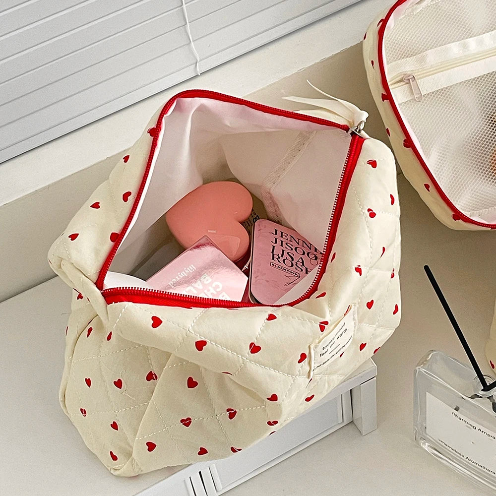 "Today.Mood" Quilted Makeup Bags
