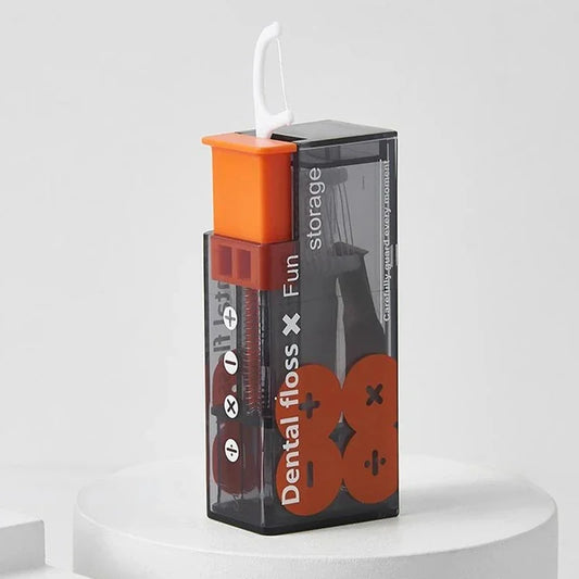Portable Floss Dispenser (Includes 10Pcs Floss)