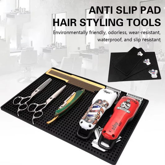 Heavy Duty Anti-Slip Silicone Barber Mat