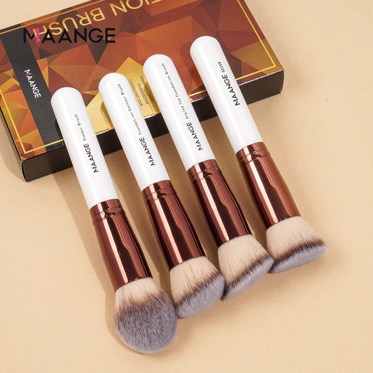 MAANGE 4-Pcs Makeup Brush Set