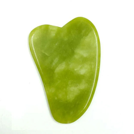 Natural Jade Stone Gua Sha Face & Neck Massager