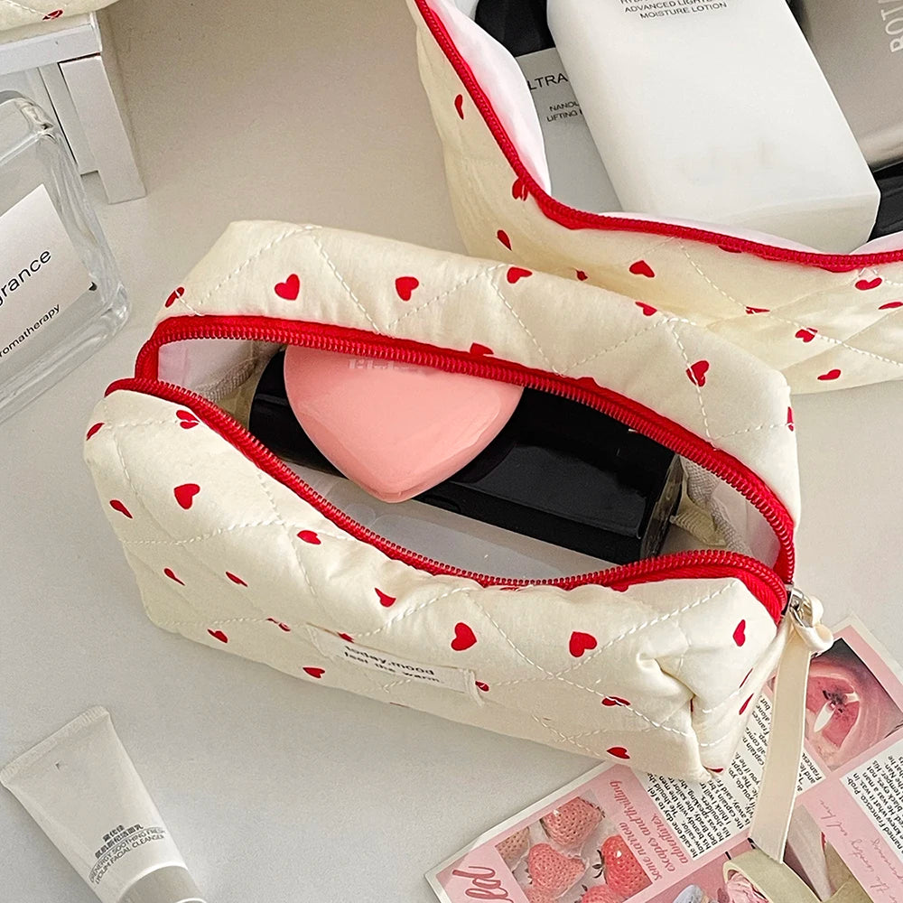 "Today.Mood" Quilted Makeup Bags